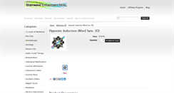 Desktop Screenshot of hypnotic-induction.mind-sync.com