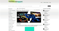 Desktop Screenshot of manifestation.mind-sync.com