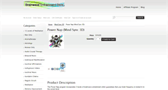 Desktop Screenshot of power-nap.mind-sync.com